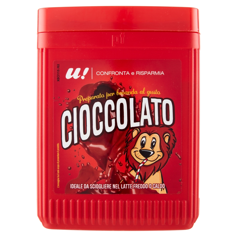 Preparato per Bevanda al Gusto di Cioccolato U! Confronta e Risparmia