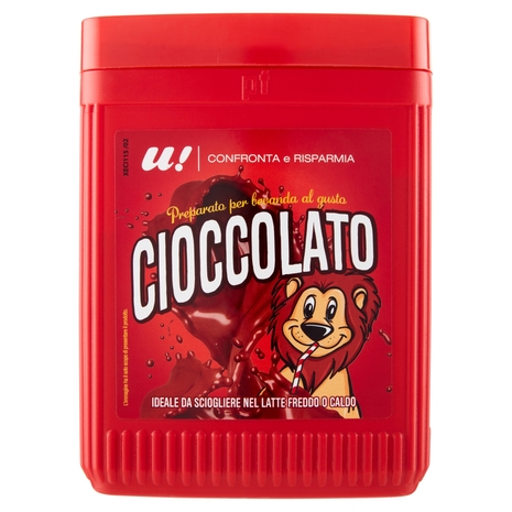 Preparato per Bevanda al Gusto di Cioccolato U! Confronta e Risparmia
