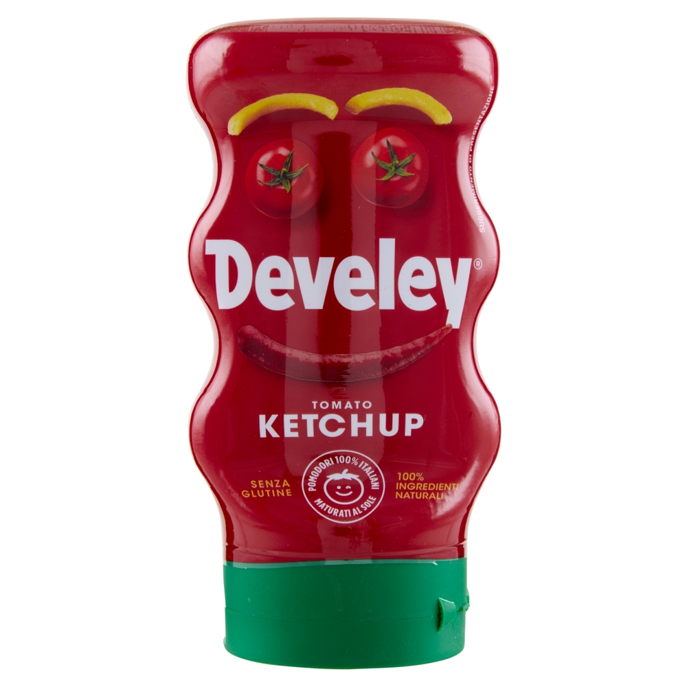 Develey Tomato Ketchup 100% Ingredienti Naturali 250 ml