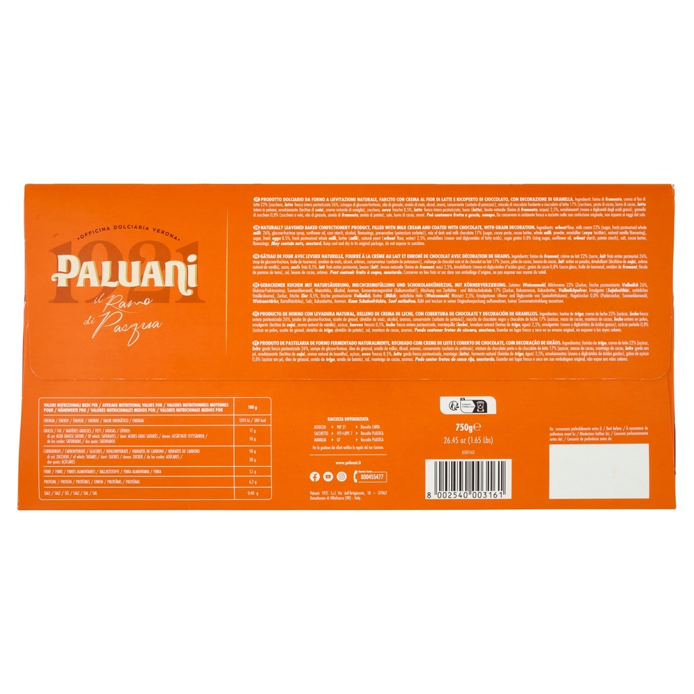 Paluani Ramo di Pasqua 750 g