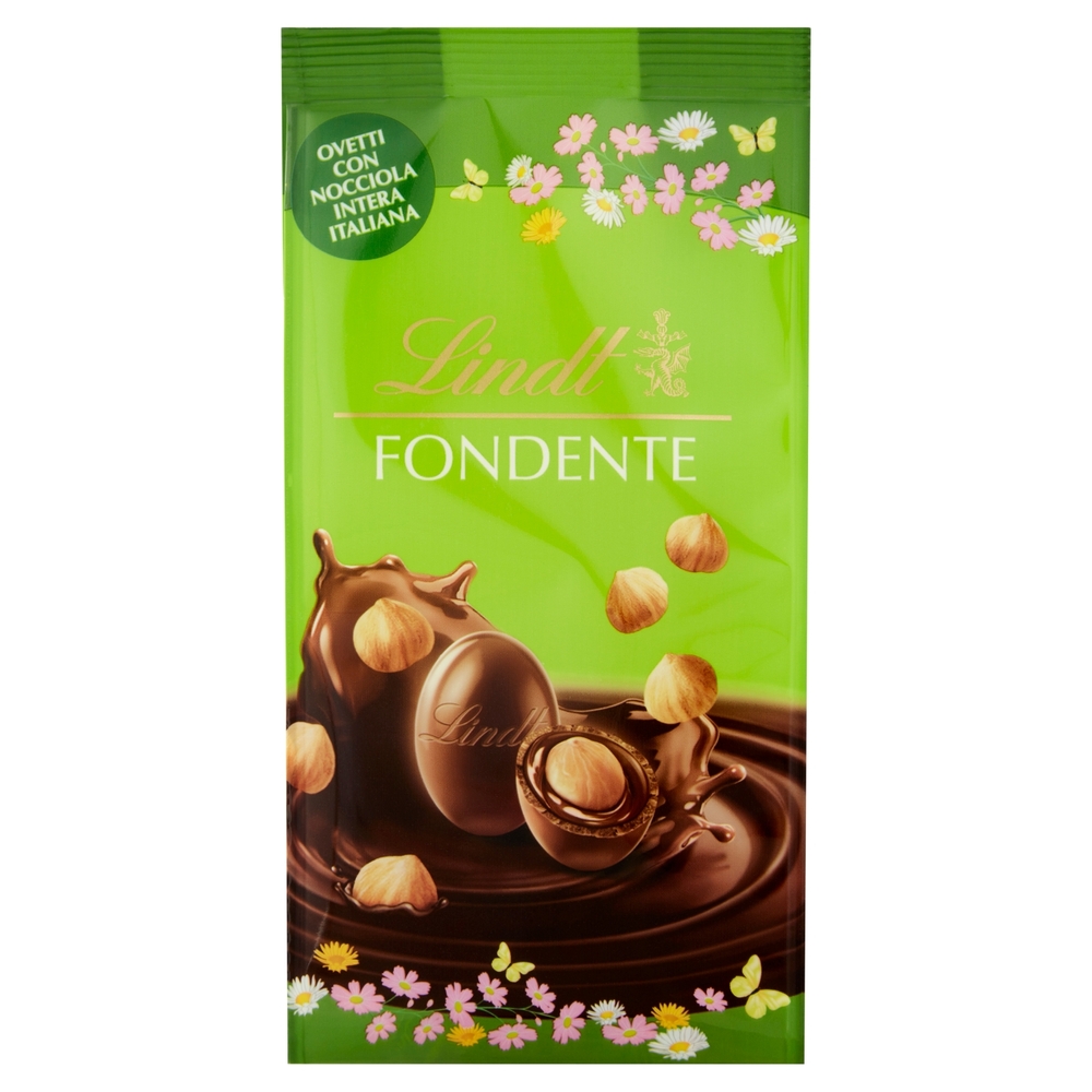 Lindt Ovetti di cioccolato Pasqua Cioccolato con nocciole Cioccolato fondente 130 g