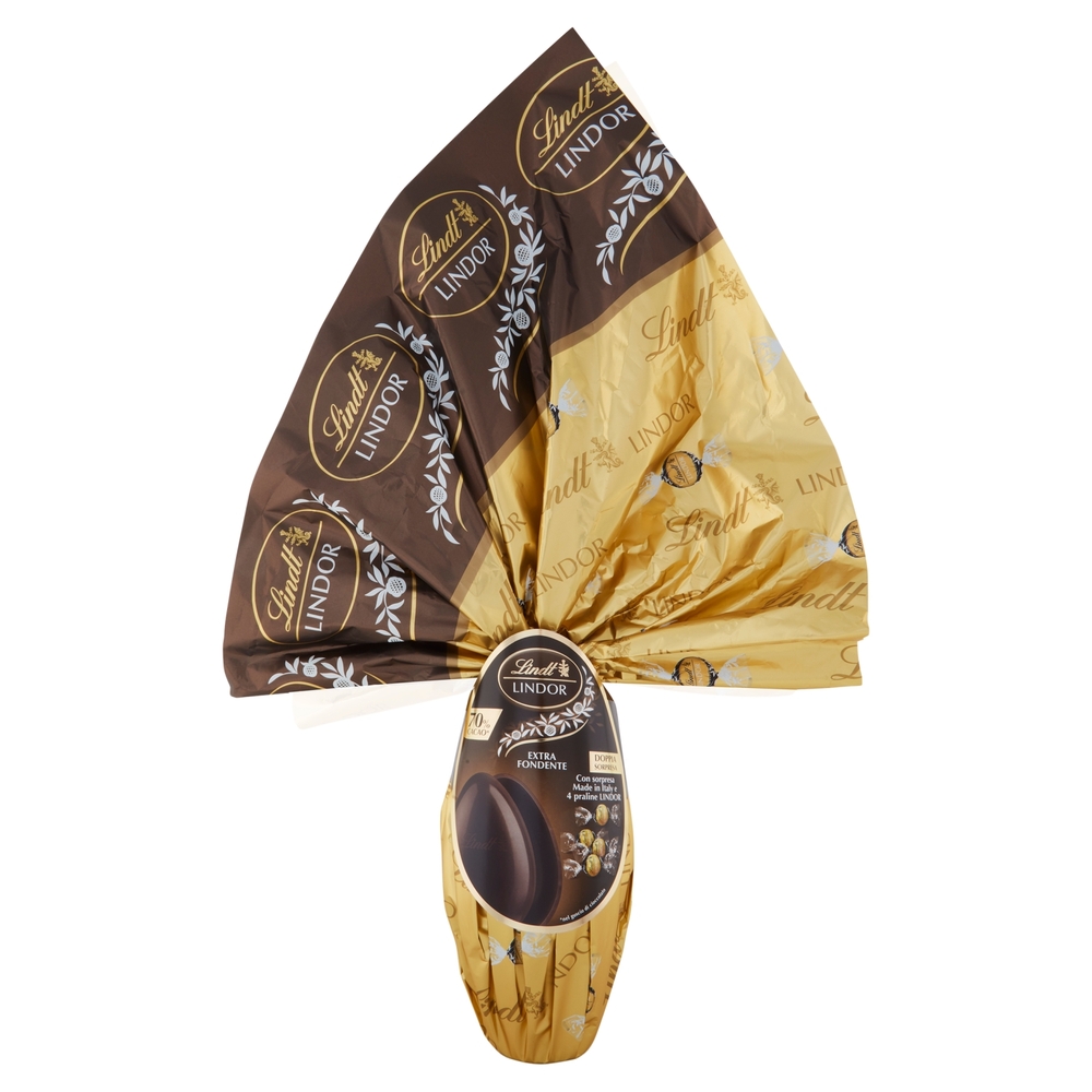 Lindt Lindor Uova di cioccolato Pasqua Cioccolato fondente 320g