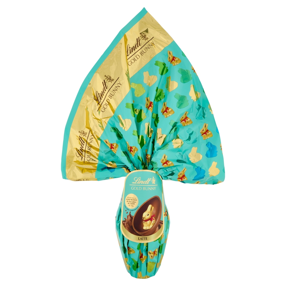 Lindt Gold Bunny Uova di cioccolato Pasqua Cioccolato al latte 320g