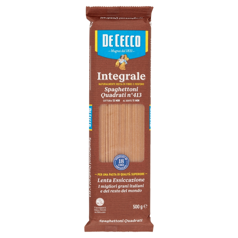 De Cecco Integrale Spaghettoni Quadrati n° 413 500 g