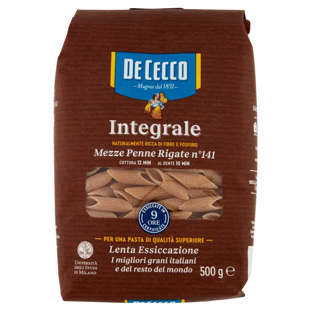 De Cecco Integrale Mezze Penne Rigate n° 141 500 g