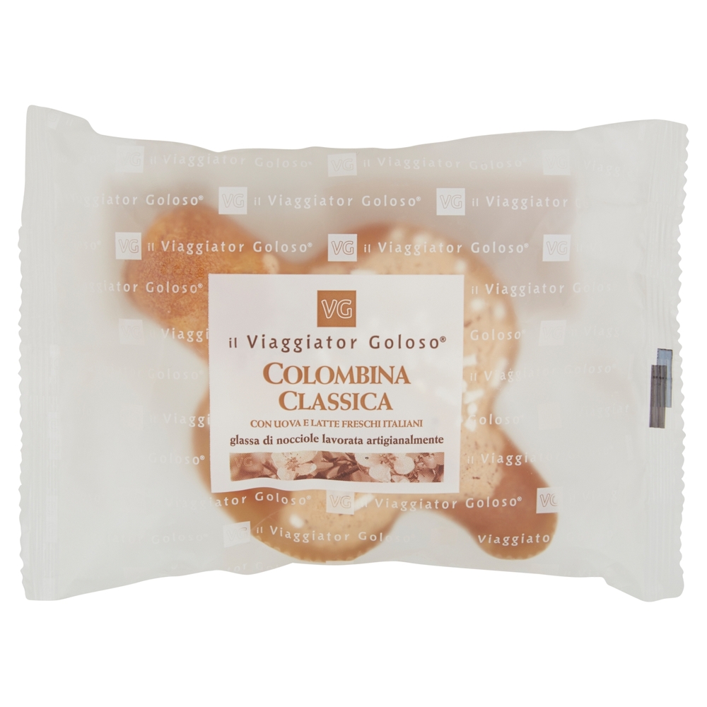COLOMBINA CLASSICA glassa di nocciole lavorata artigianalmente il Viaggiator Goloso