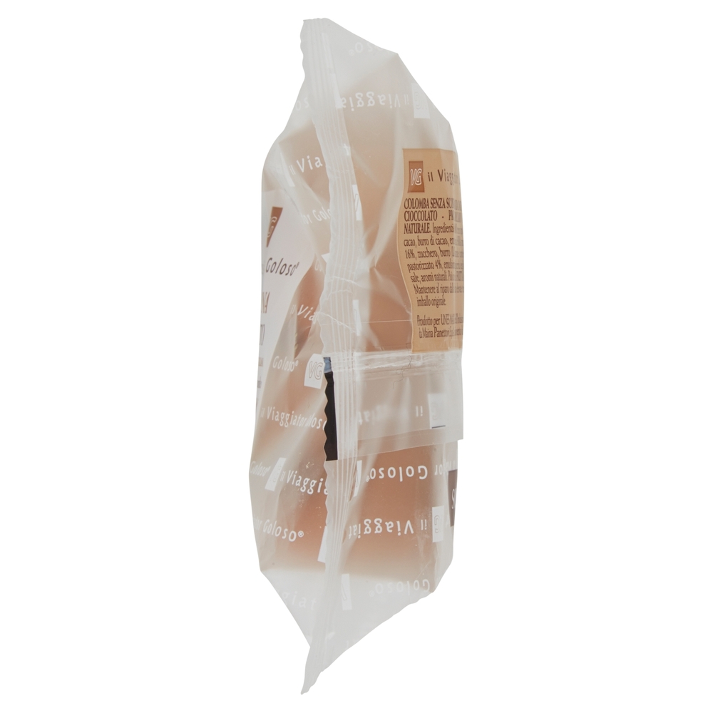 COLOMBINA CIOCCOLATO con gocce di cioccolato fondente il Viaggiator Goloso