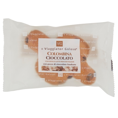 COLOMBINA CIOCCOLATO con gocce di cioccolato fondente il Viaggiator Goloso