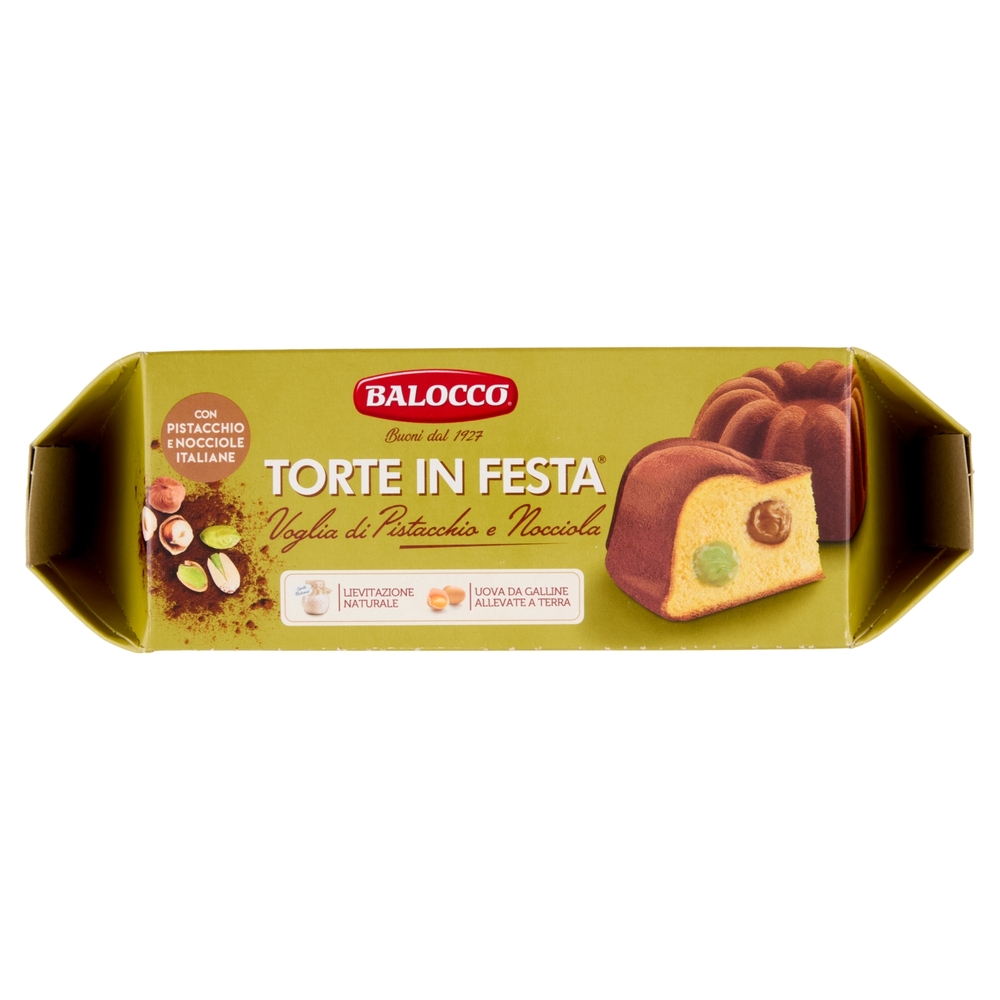 Balocco Torte in Festa Voglia di Pistacchio e Nocciola 400 g