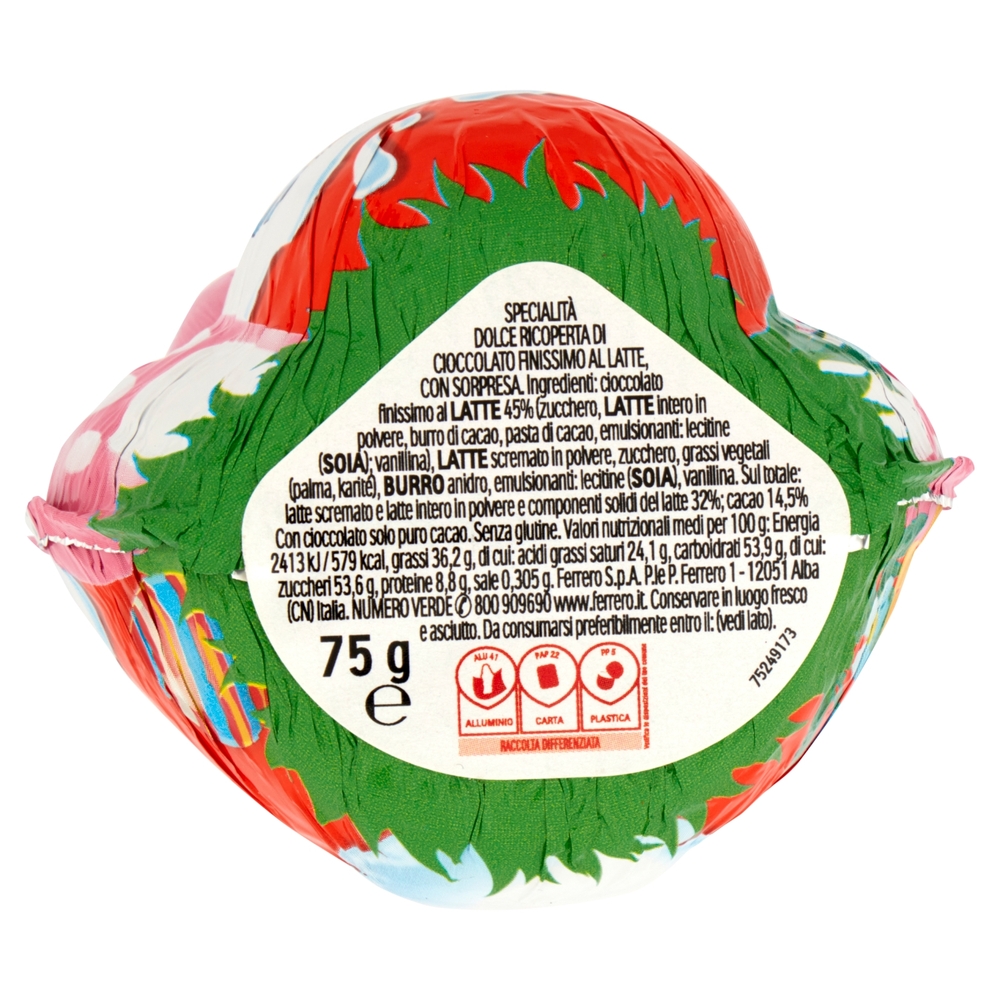 Kinder Sorpresa Figura cava Coniglio Lei 75 g