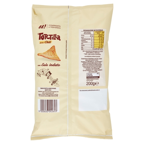 Nacho Chips gusto Chili U! Confronta e Risparmia
