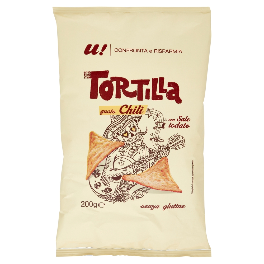 Nacho Chips gusto Chili U! Confronta e Risparmia