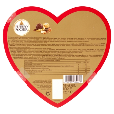 Ferrero Rocher 10 pezzi 125 g