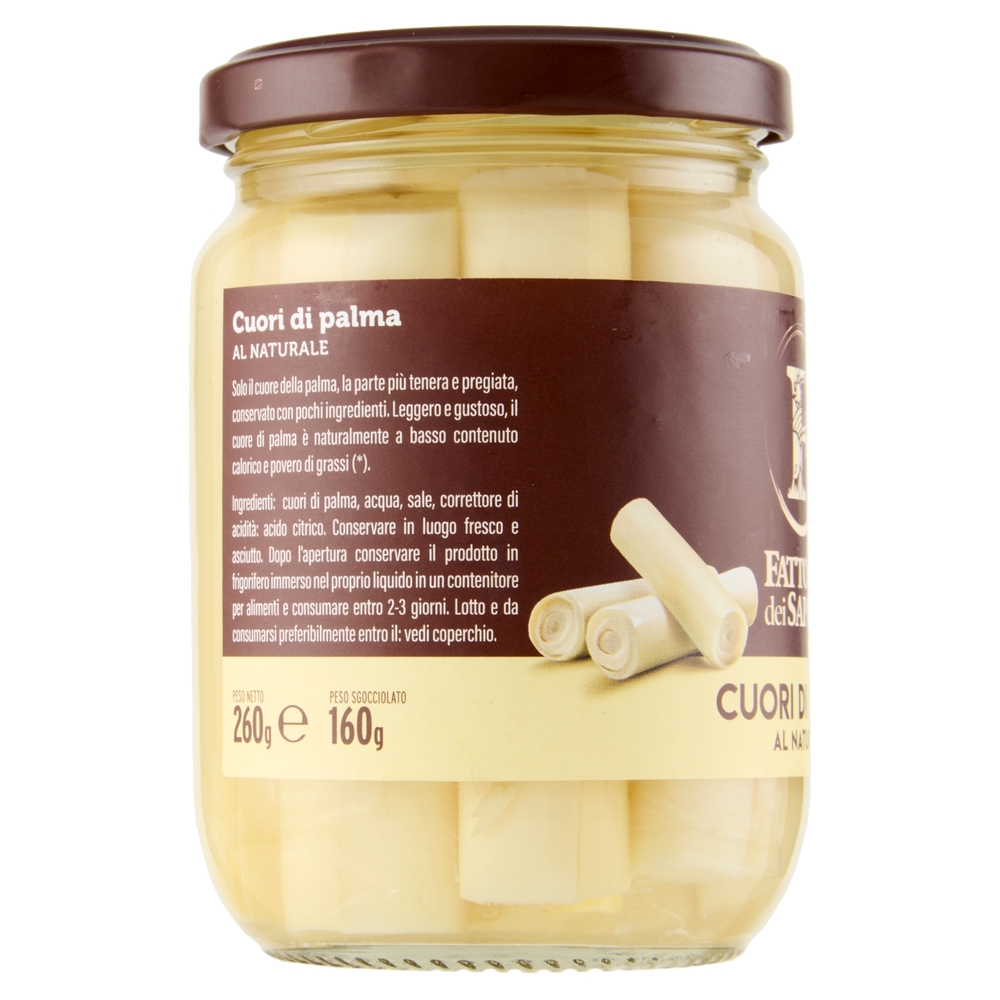 Fattoria dei Sapori Cuori di Palma in Salamoia 260 g
