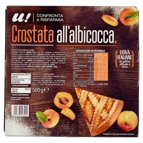 Crostata all'Albicocca U! Confronta e Risparmia