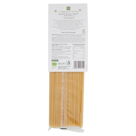 SPAGHETTI SENATORE CAPPELLI il Viaggiator Goloso il Biologico