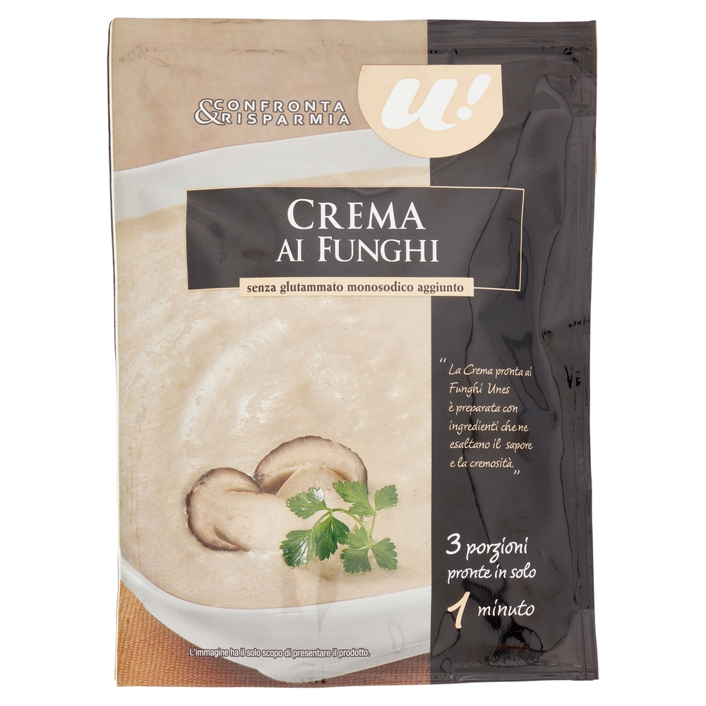 Crema ai Funghi U! Confronta e Risparmia