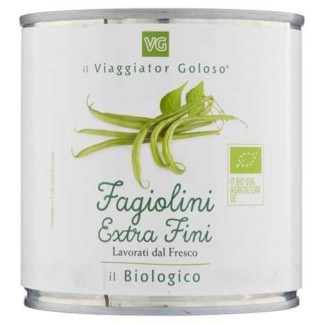 FAGIOLINI EXTRA FINI il Viaggiator Goloso il Biologico