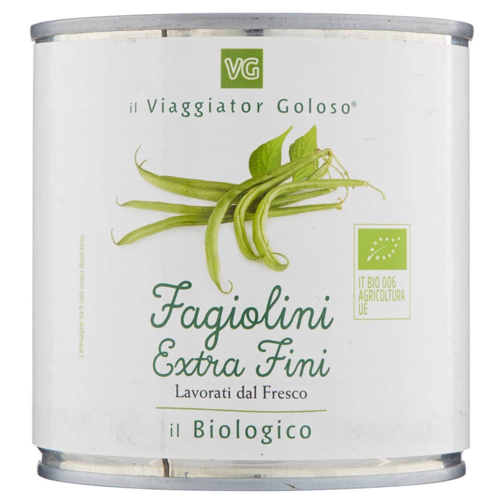 FAGIOLINI EXTRA FINI il Viaggiator Goloso il Biologico