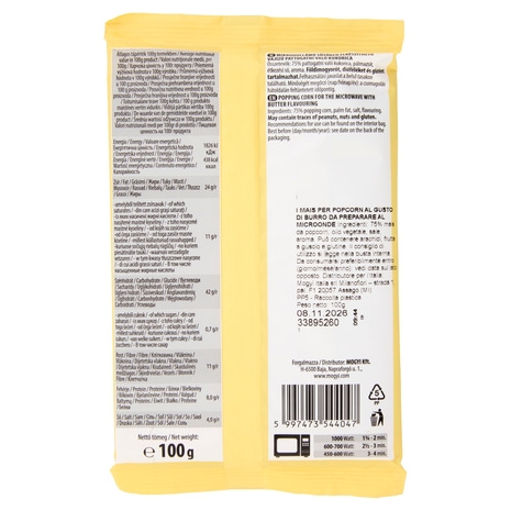 mogyi Micro Pop Butter Flavoured 100 g