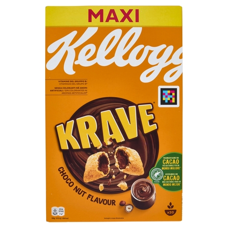 Kellogg's Krave Choco Nut Flavour 600 g