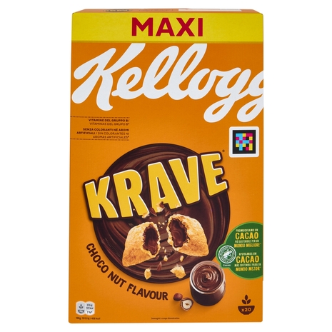 Kellogg's Krave Choco Nut Flavour 600 g