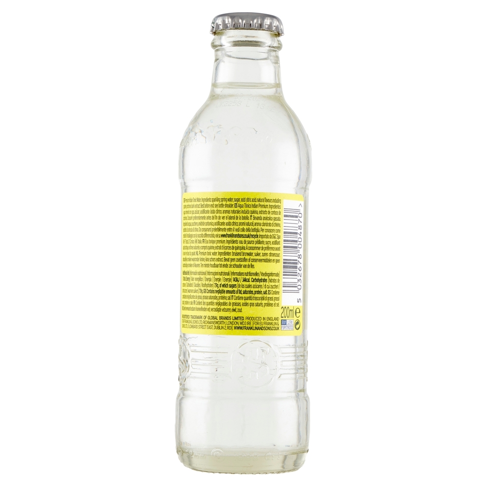 Franklin & Sons Ltd Premium Indian Tonic Water 200 ml