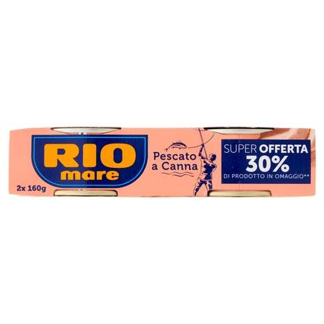 Rio mare Tonno all'Olio di Oliva Pescato a Canna 2 x 160 g