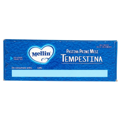 MELLIN Pastina 100% Naturale Tempestina con farina Grano Tenero 320 g