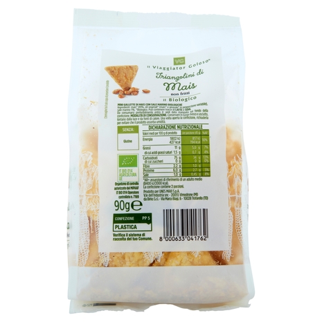 Triangolini di Mais BIO, 90 g