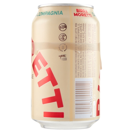 Birra Moretti Ricetta Originale 2 x 33 cl