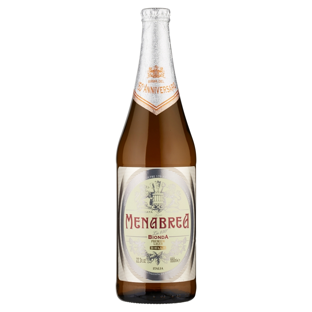 Menabrea La 150° Bionda Premium Lager 660 ml