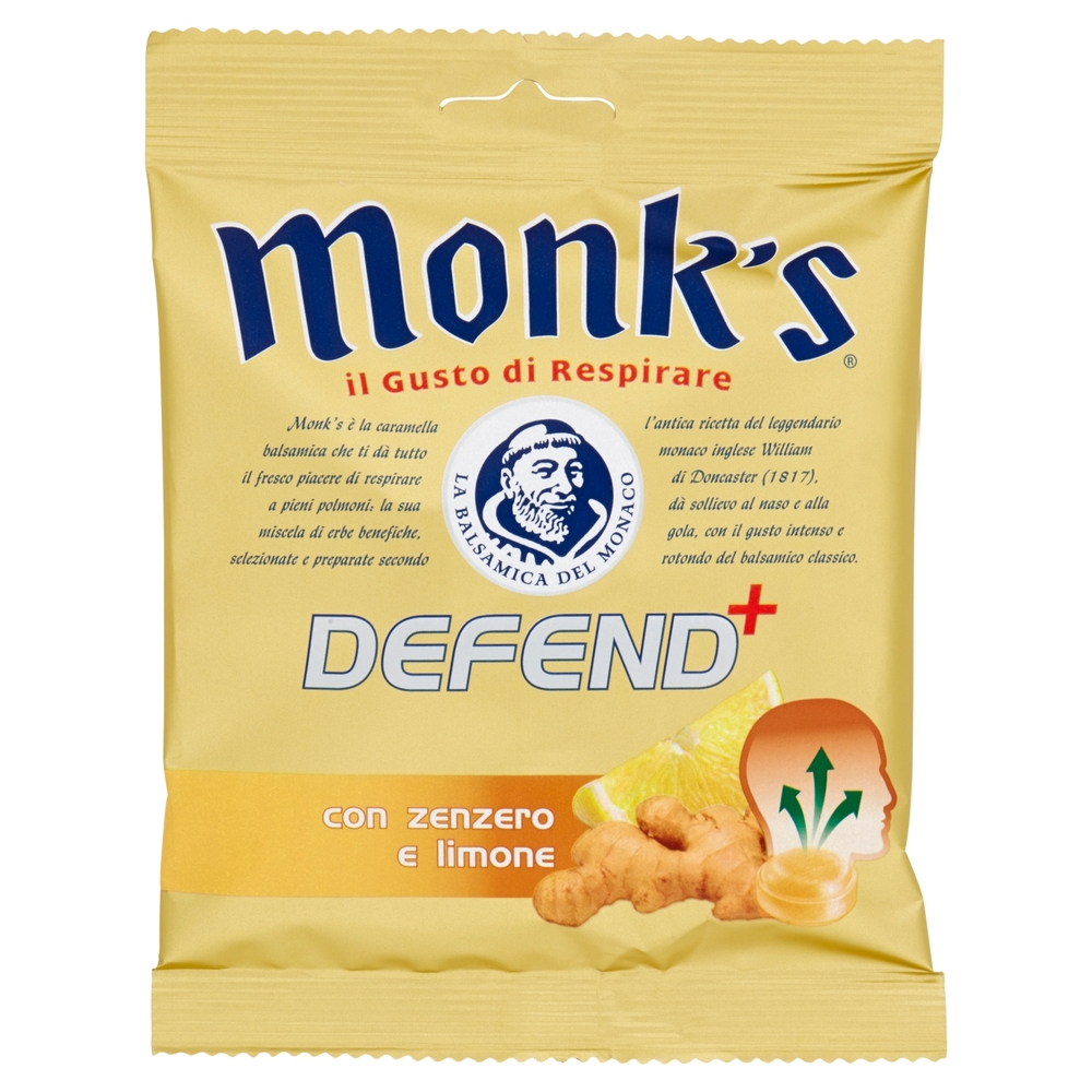 Monk's Defend? con zenzero e limone 46 g