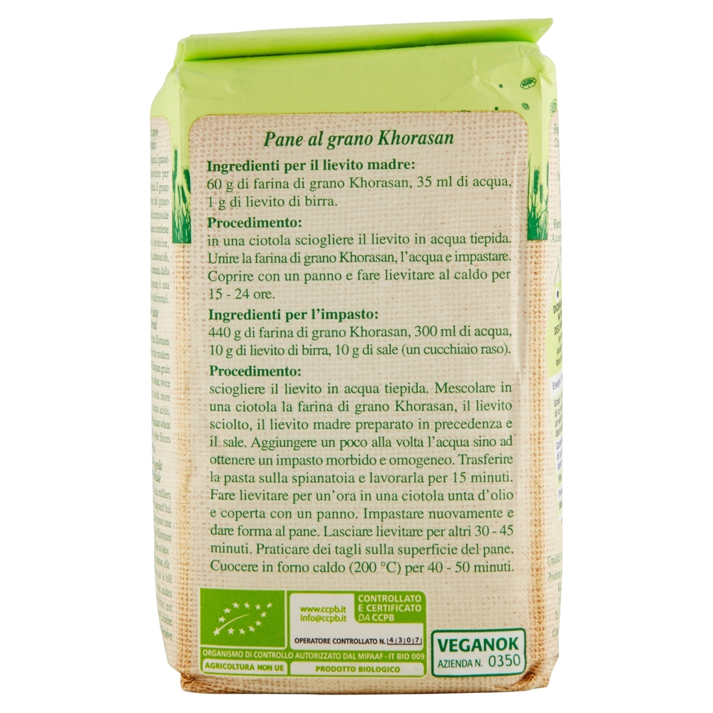 il Molino Chiavazza Bio Farina di Grano Khorasan Biologica 500 g