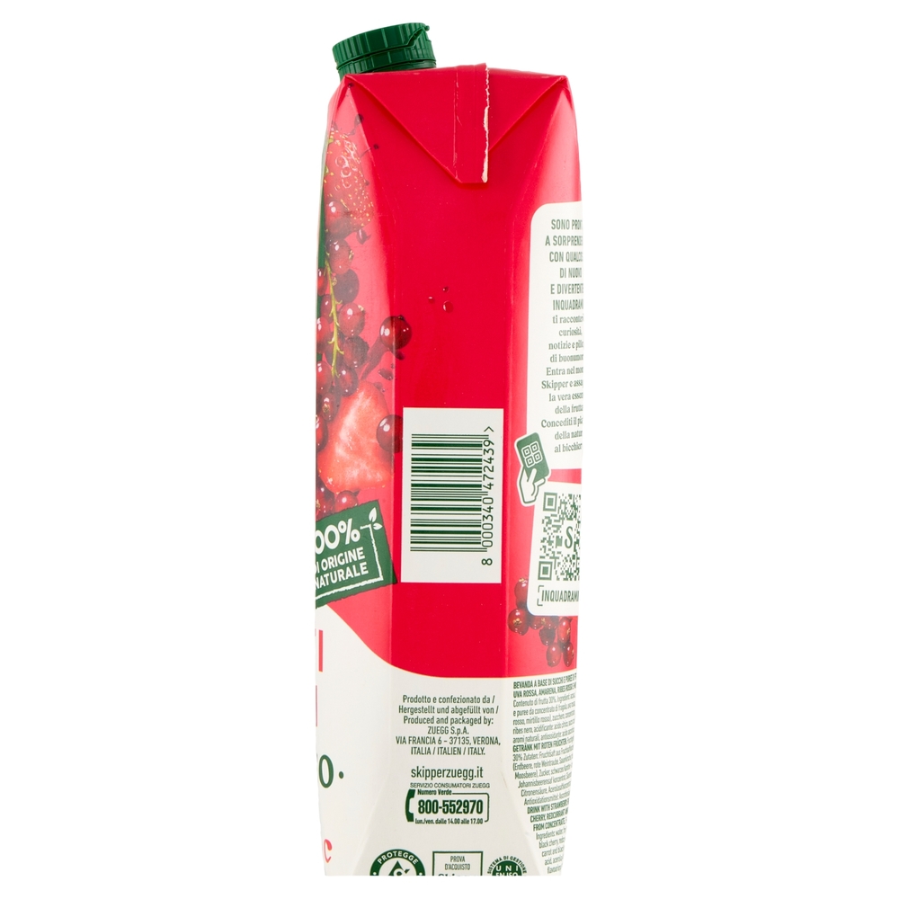 Zuegg Skipper Frutti Rossi Intenso 1000 ml