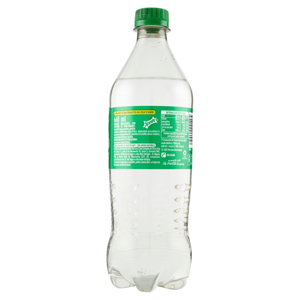 SPRITE, Bibita gassata 660 ml (PET)