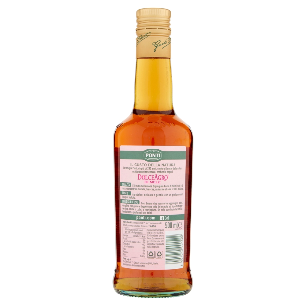 Ponti DolceAgro di Mele il Delicato 500 ml