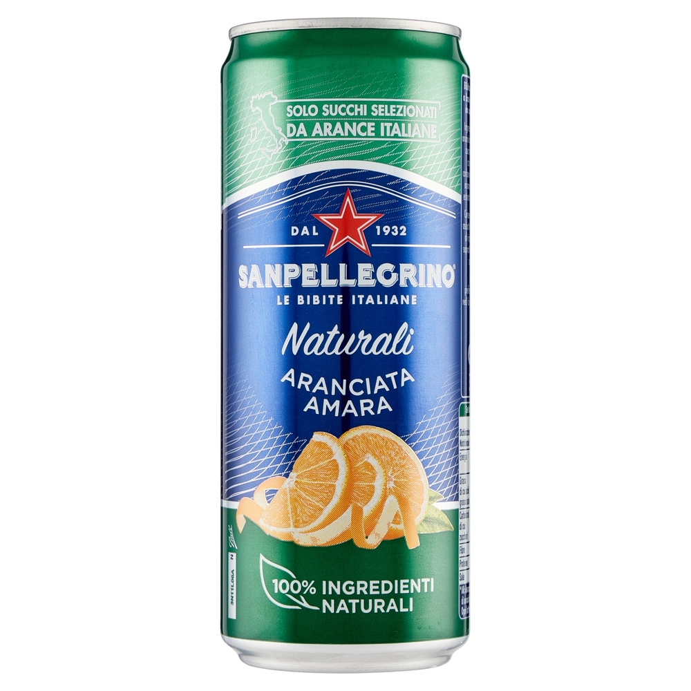 SANPELLEGRINO Naturali Aranciata Amara 33 cl