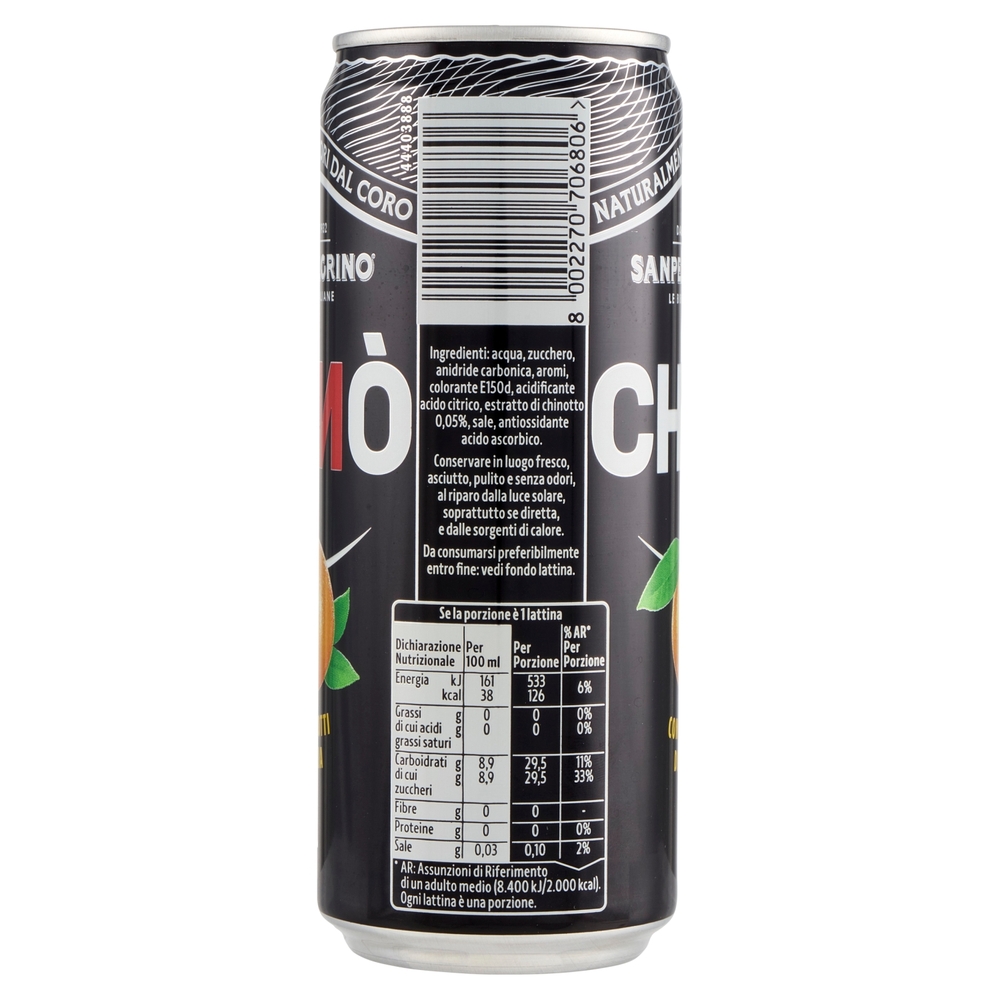 SANPELLEGRINO, Bibita gassata, Chinò, 33cl