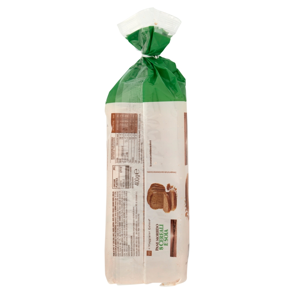 Pane Morbido 8 Cereali e Soia Il Viaggiator Goloso