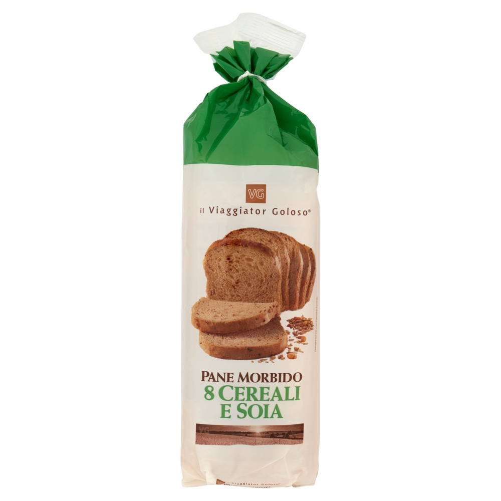Pane Morbido 8 Cereali e Soia Il Viaggiator Goloso
