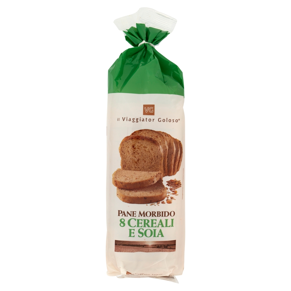 Pane Morbido 8 Cereali e Soia Il Viaggiator Goloso