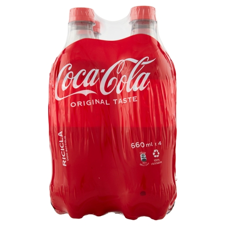 COCA-COLA Original Taste PET 4 x 660 ml