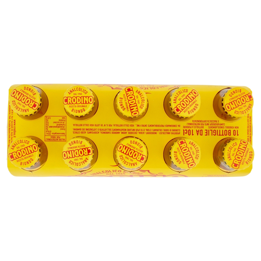 Crodino Biondo 10 x 10 cl