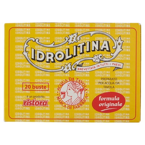 ristora Idrolitina Preparato per Acqua da Tavola 20 buste 200 g