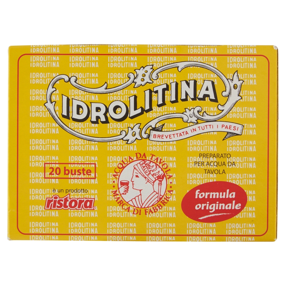ristora Idrolitina Preparato per Acqua da Tavola 20 buste 200 g