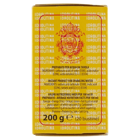 ristora Idrolitina Preparato per Acqua da Tavola 20 buste 200 g