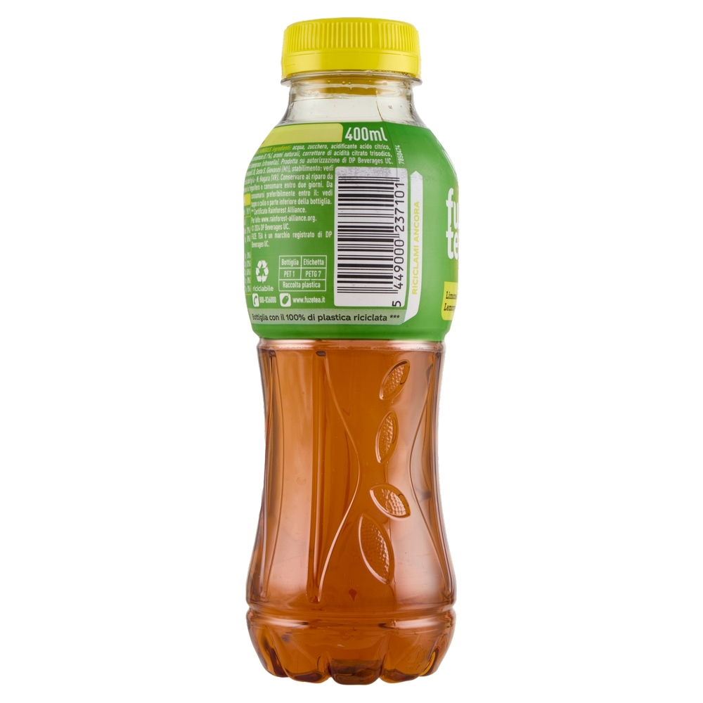 FUZE TEA, Tè al Limone e Lemongrass PET 400 ml