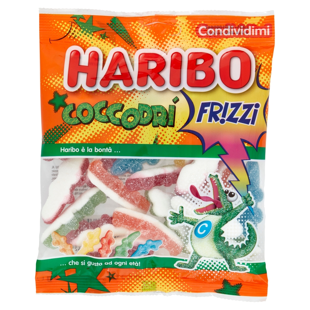 Haribo Coccodrì Fr!zzi 175 g
