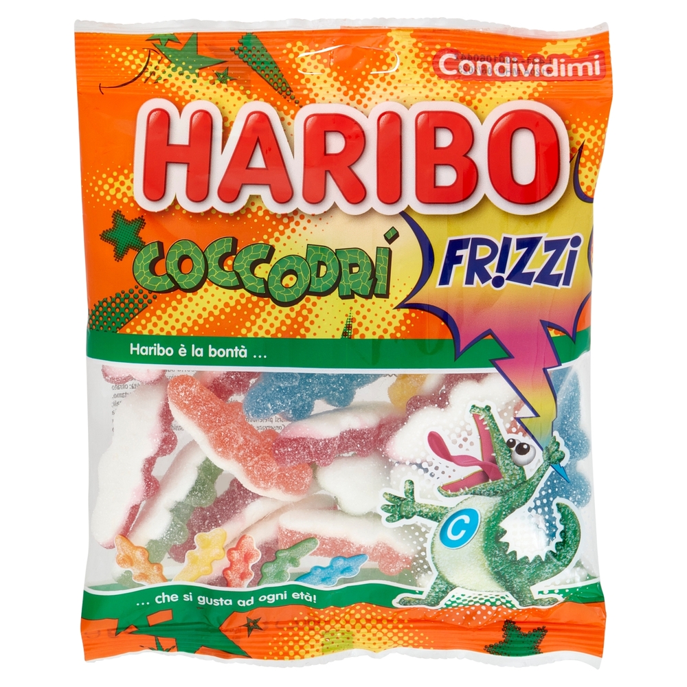 Haribo Coccodrì Fr!zzi 175 g